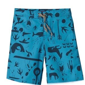 PATAGONIA Wavefarer Boardshorts in Arctic Heart : Curacao sz 32